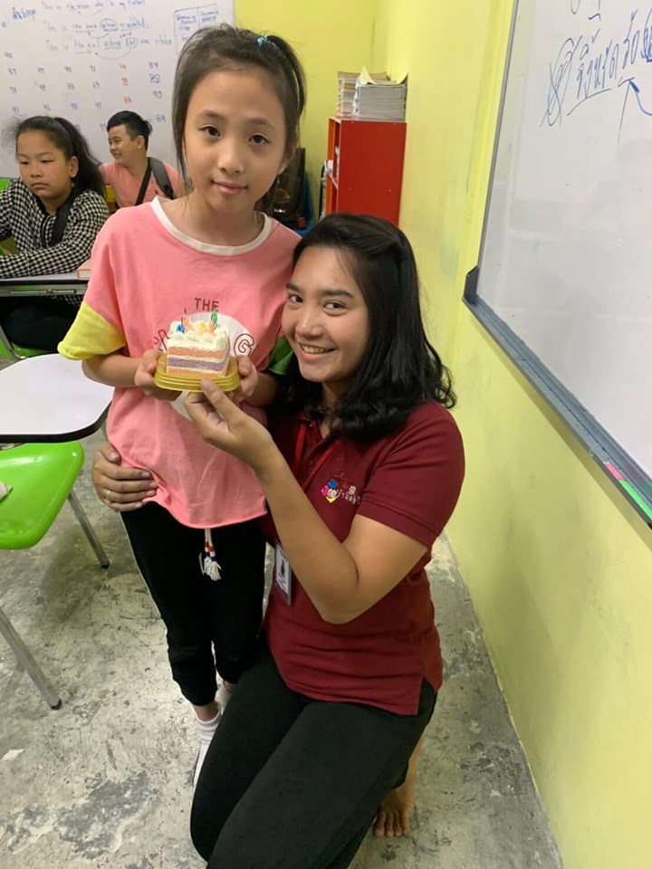 HBD น้องโฟกัส ป.6 และน้องมิว ป.5
