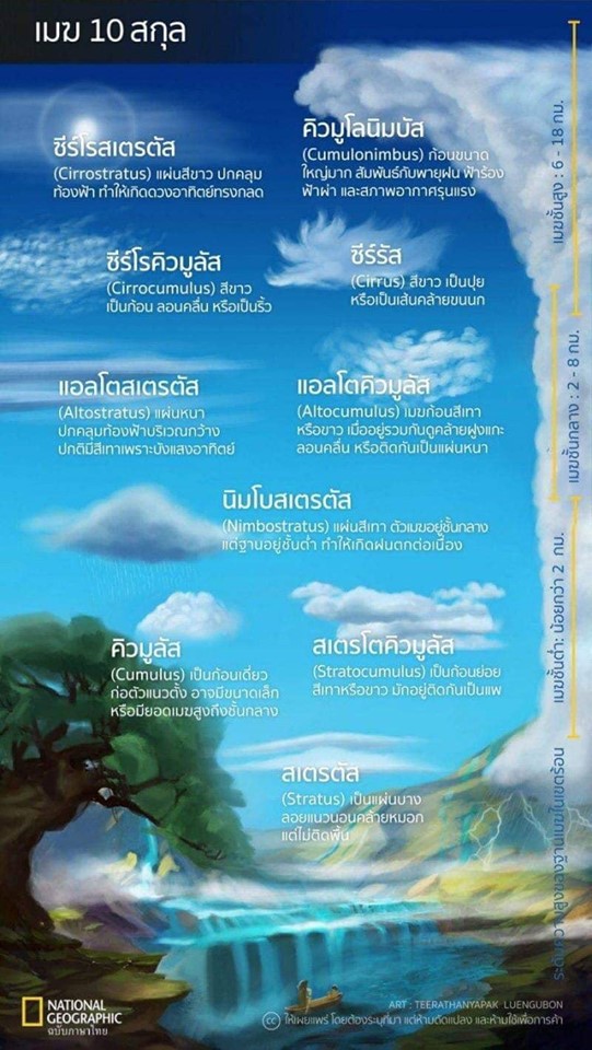 ทำความรู้จักกับ เมฆ